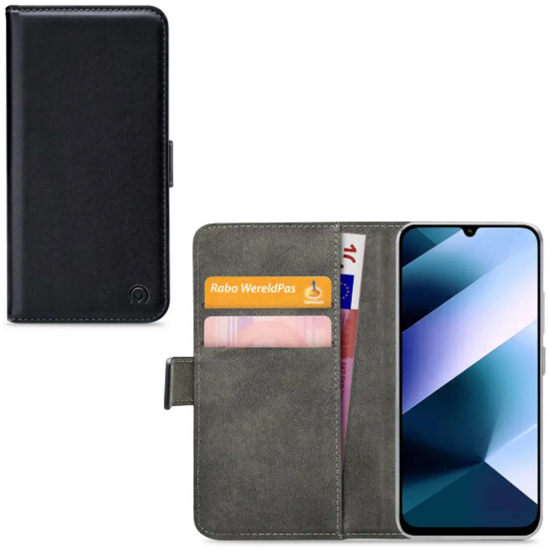 Mobilize Classic Gelly Wallet Bookcase POCO C85 - Pasjeshouder - Zwart