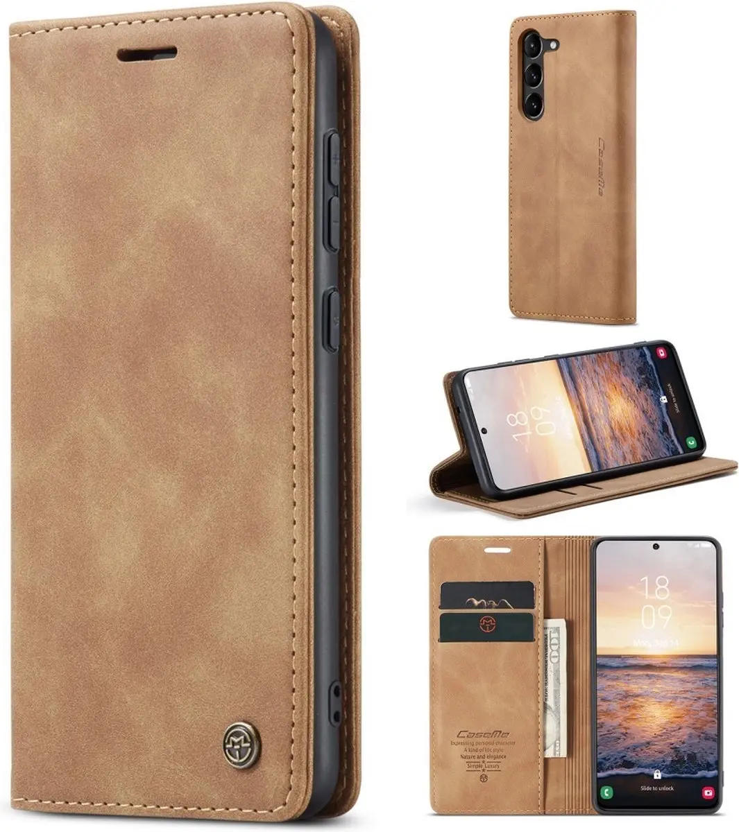 Caseme 013 Book Case Hoesje Samsung Galaxy S23