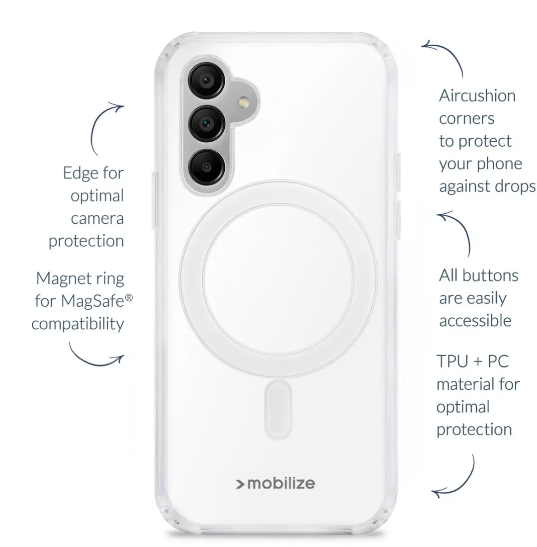 Mobilize Naked Protection MOB-NPCMSC-GALA265G Hoesje - Samsung Galaxy A26 - Transparant