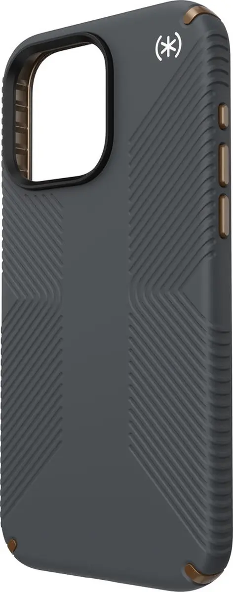 Speck Presidio2 Grip 150485-3212 Hoesje - iPhone 15 Pro Max Grijs