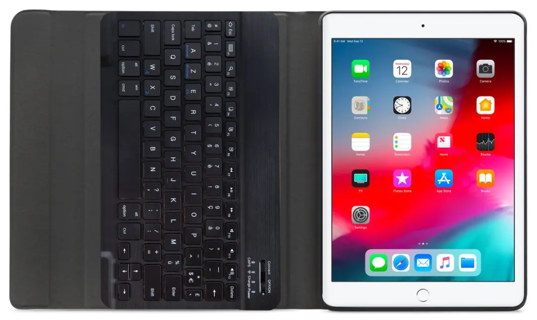Mobilize iPad Pro 9.7 (2016) Tablethoes - Detachable Keyboard - Zwart