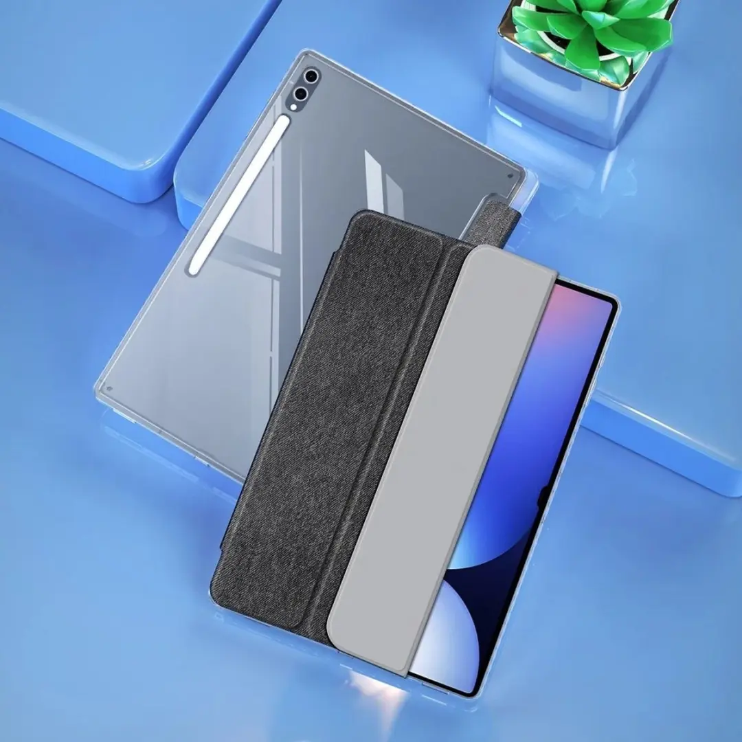 Dux Ducis Unid Tri-Fold Hoes Samsung Galaxy Tab S10 Ultra - Zwart - afbeelding 6 van 6