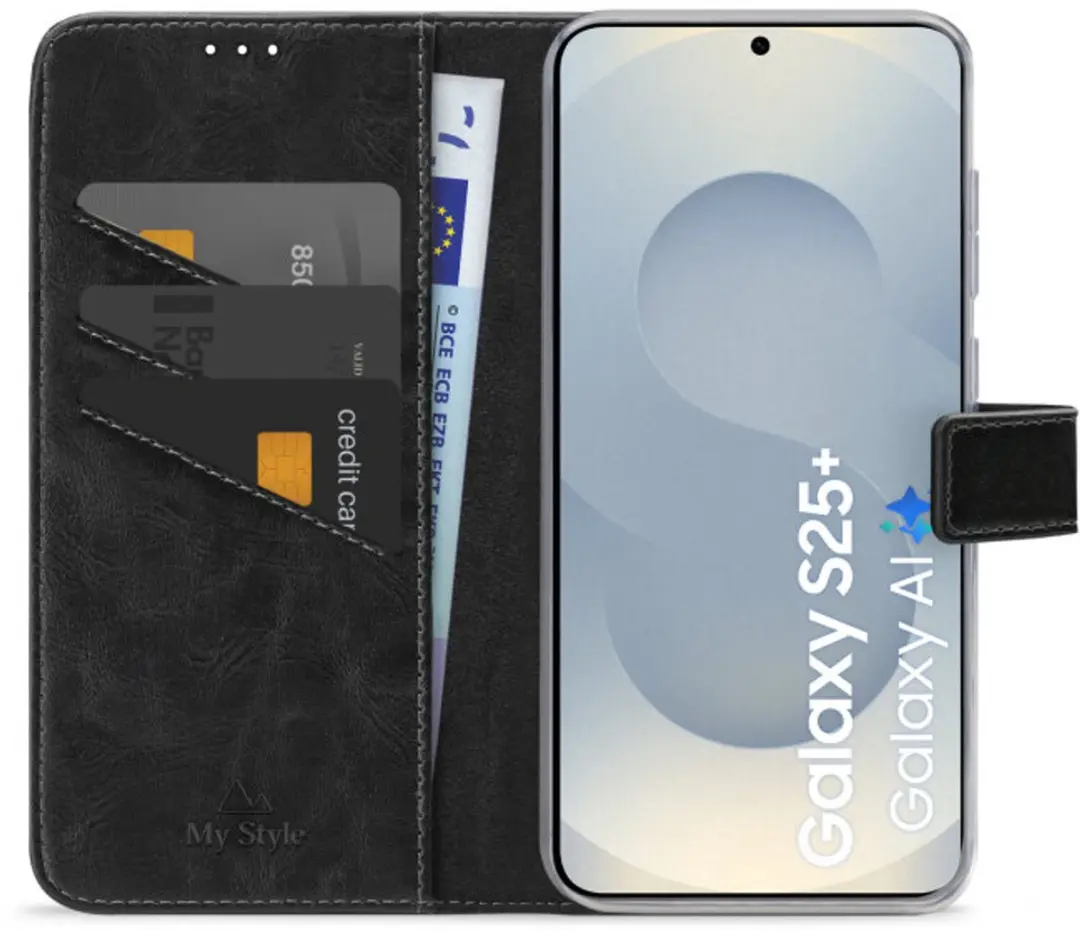 My Style MSFWLTSS26PBL Telefoonhoesje Samsung Galaxy S26 Plus - Zwart
