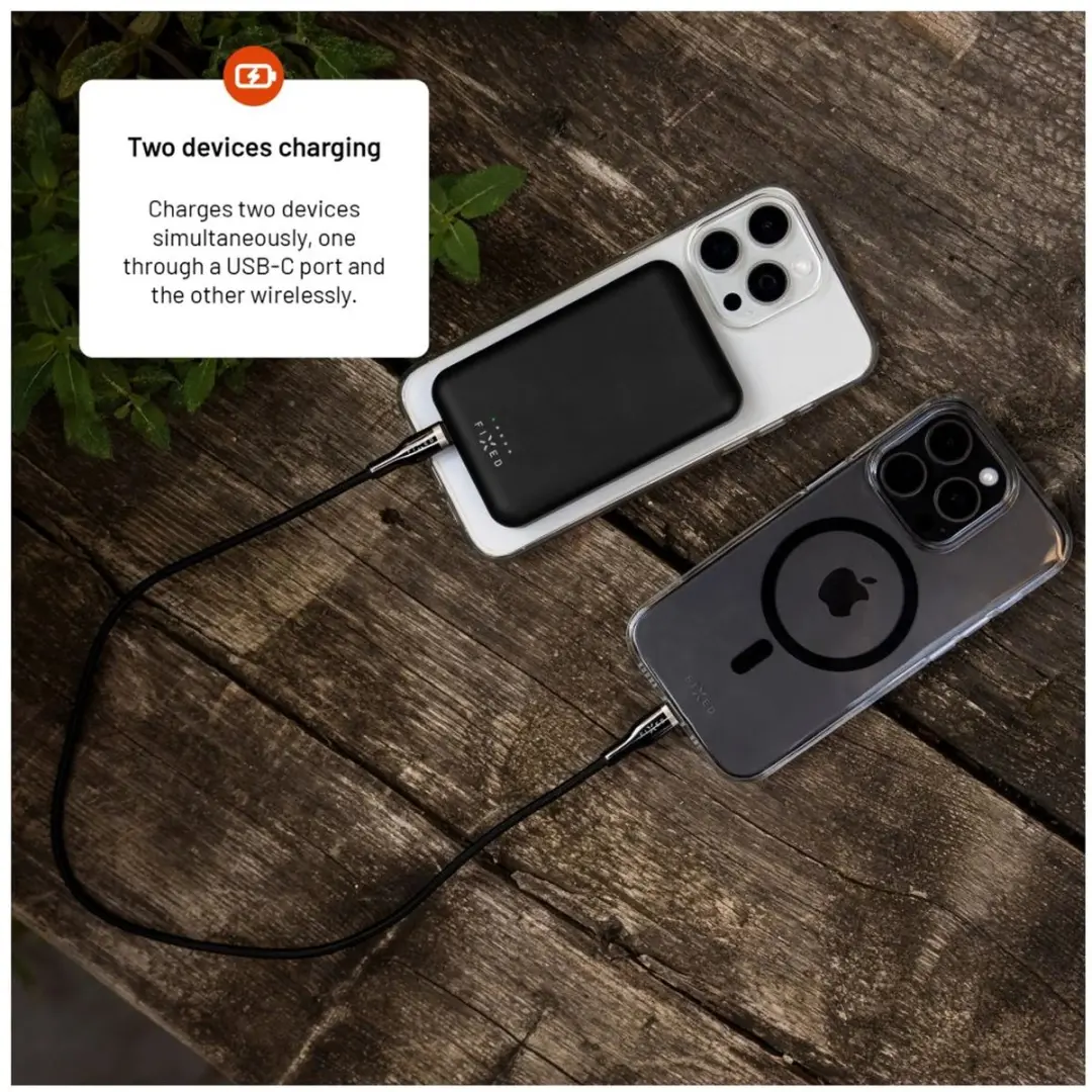 Fixed Powerbank FIXZENM-6-BK 6000mAh - MagSafe - Zwart