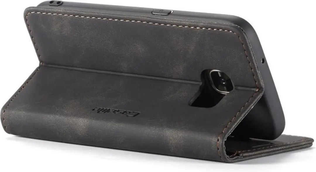 Caseme Book Case Samsung Galaxy S7 - 2 Pasjes - Zwart