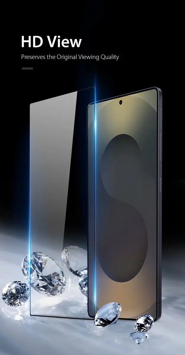 Dux Ducis Glass Samsung Galaxy S25 Ultra - 0.3mm - Ultra Clear Black
