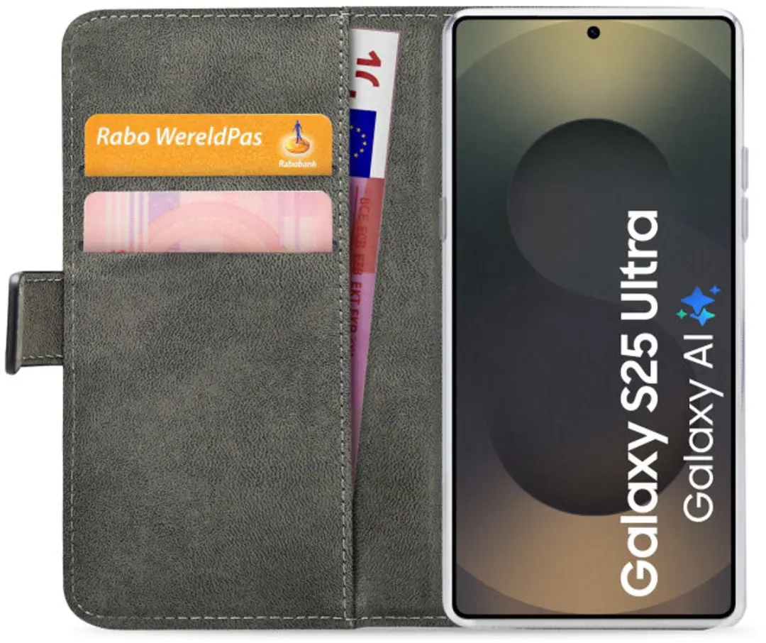 Mobilize Classic Gelly Wallet Bookcase Samsung Galaxy S26 Ultra - Zwart