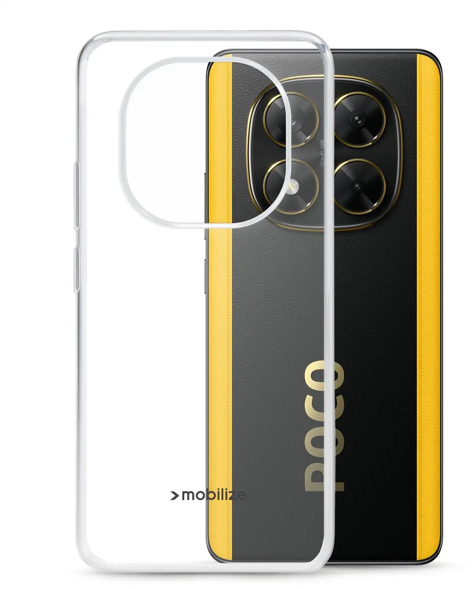 Mobilize POCO X7 TPU Hoesje - Transparant - MOB-GCC-POCOX75G