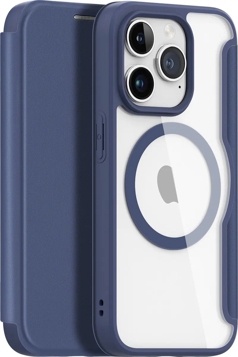 Dux Ducis Hoesje iPhone 15 Pro Pro Skin Blauw
