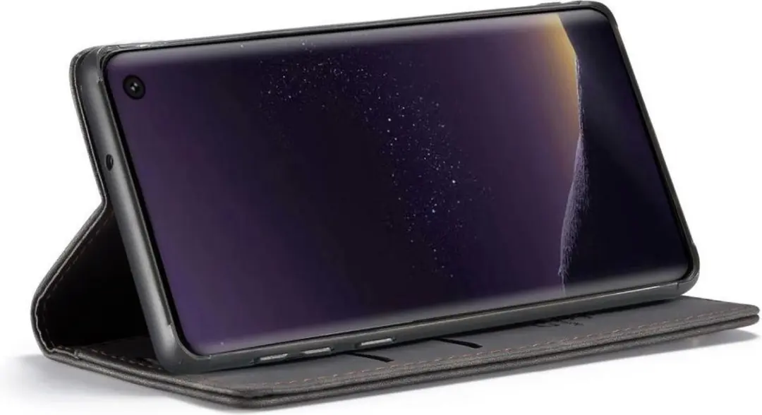 Caseme Book Case Samsung Galaxy S10e - 2 Pasjes - Zwart - afbeelding 6 van 6