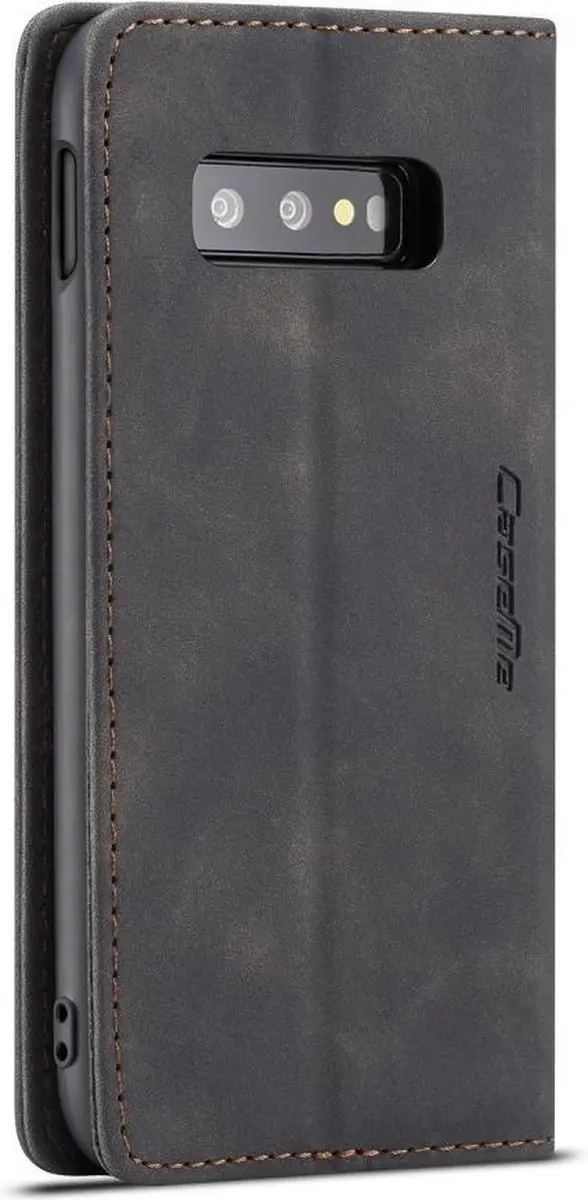 Caseme Book Case Samsung Galaxy S10e - 2 Pasjes - Zwart