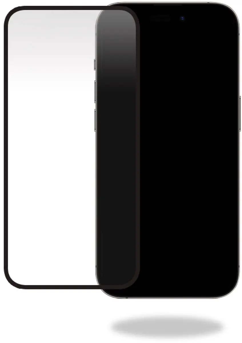 Mobilize iPhone 15 Pro Screenprotector - Case Friendly - Zwart