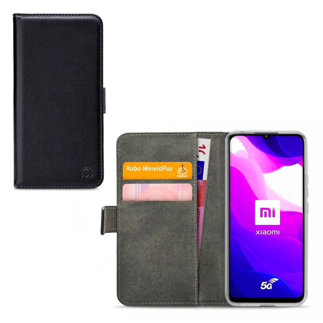 Mobilize Classic Gelly Wallet Bookcase Xiaomi Mi 10 Lite - Zwart