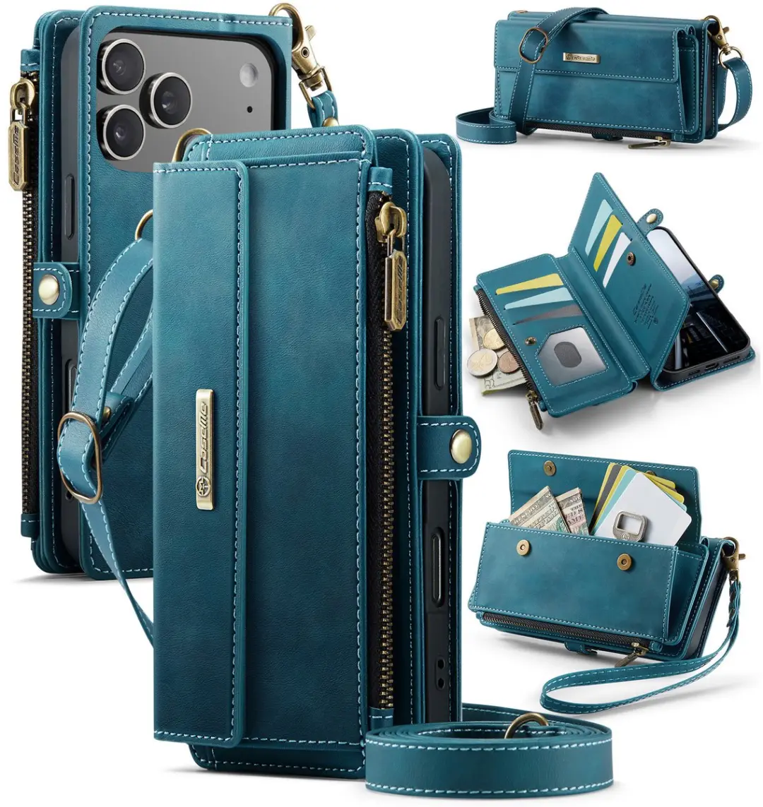 Caseme iPhone 17 Pro Max Hoesje Portemonnee