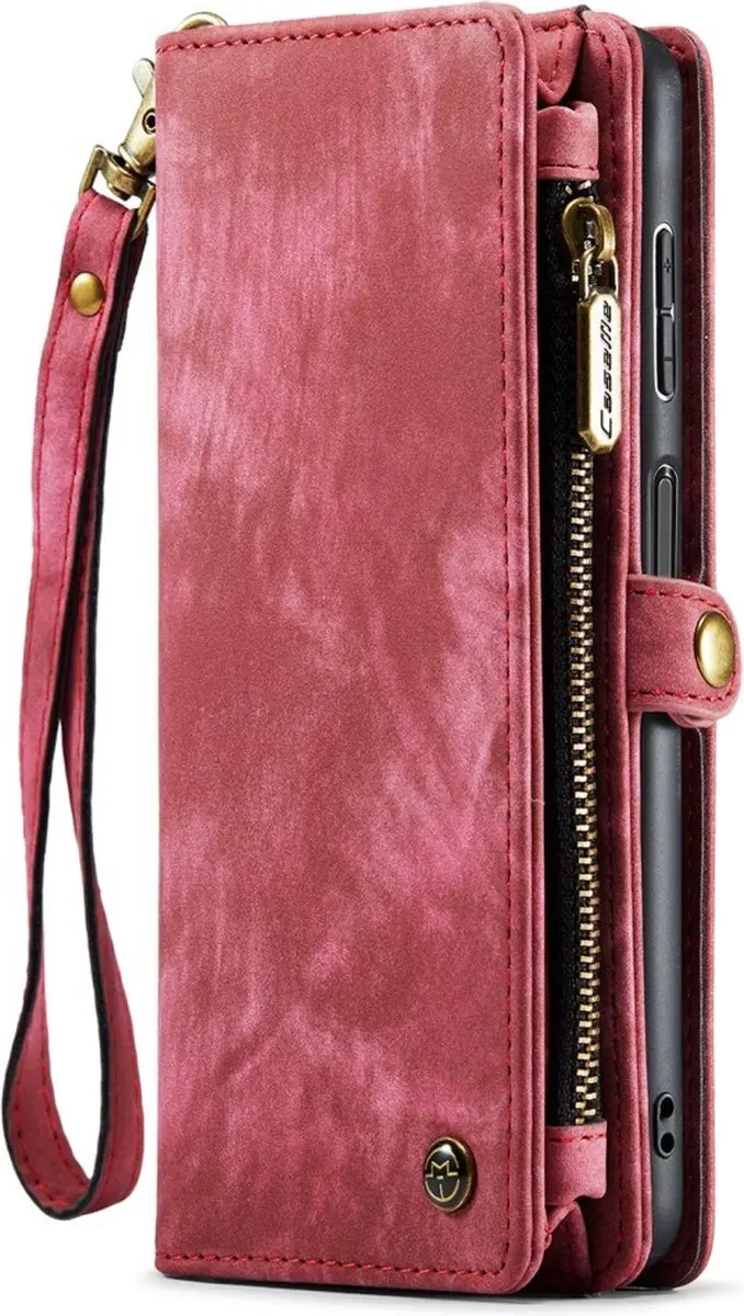 Caseme 008 Hoesje Samsung Galaxy A14 - 2-in-1 Book Case & Portemonnee - 8 Pasjes - Pink