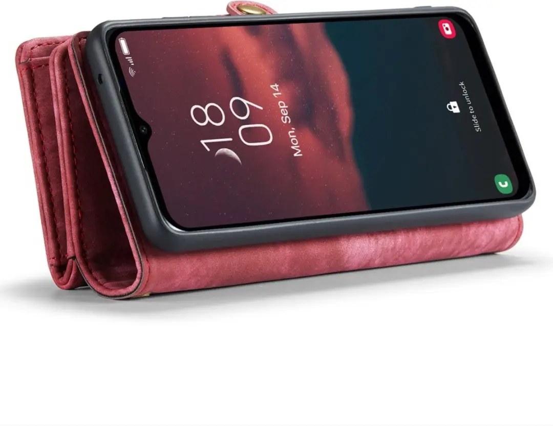 Caseme 008 Hoesje Samsung Galaxy A14 - 2-in-1 Book Case & Portemonnee - 8 Pasjes - Pink