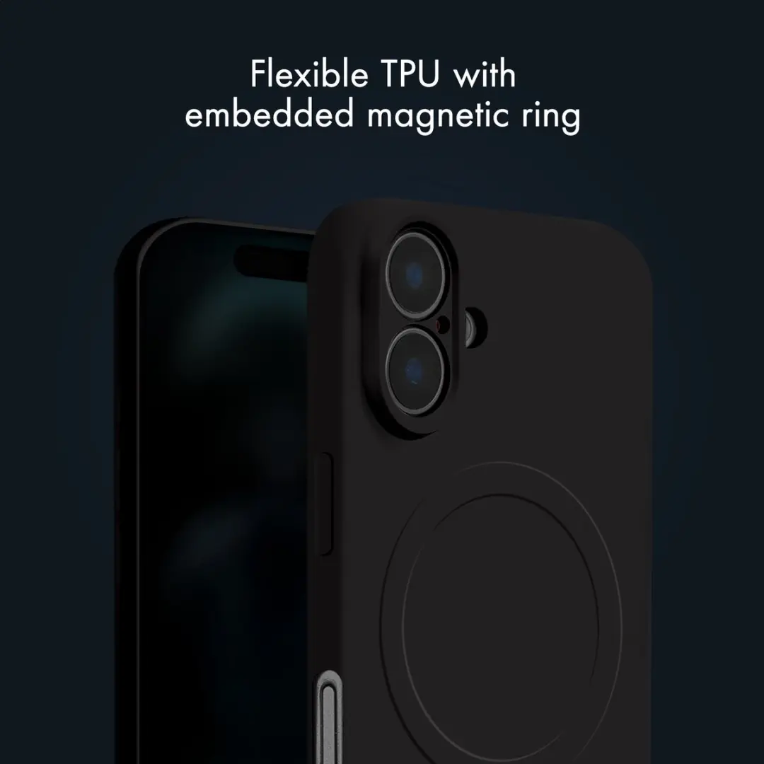 My Style iPhone 16 MagSafe Hoesje MSPFMCCS0006 - Zwart