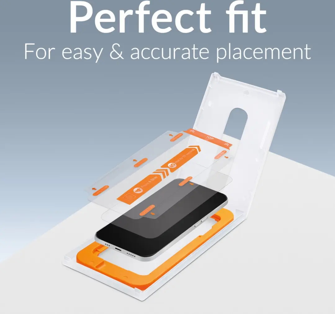 Mobilize iPhone 15 Plus Glazen Screenprotector - Case Friendly