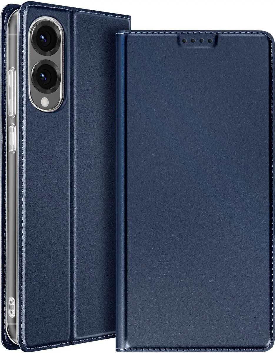 Dux Ducis, Hoesje Geschikt voor Samsung Galaxy S25 Edge Clapet Videohouder, Nach