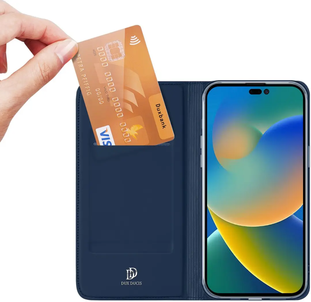 Dux Ducis Skin Pro SH00054174 Hoesje - iPhone 14 Pro - Blauw