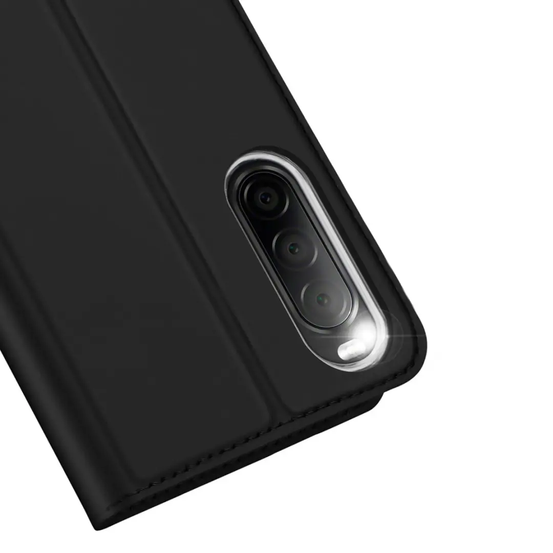 Dux Ducis SH00060111 Telefoonhoesje - Sony Xperia 10 V - Zwart