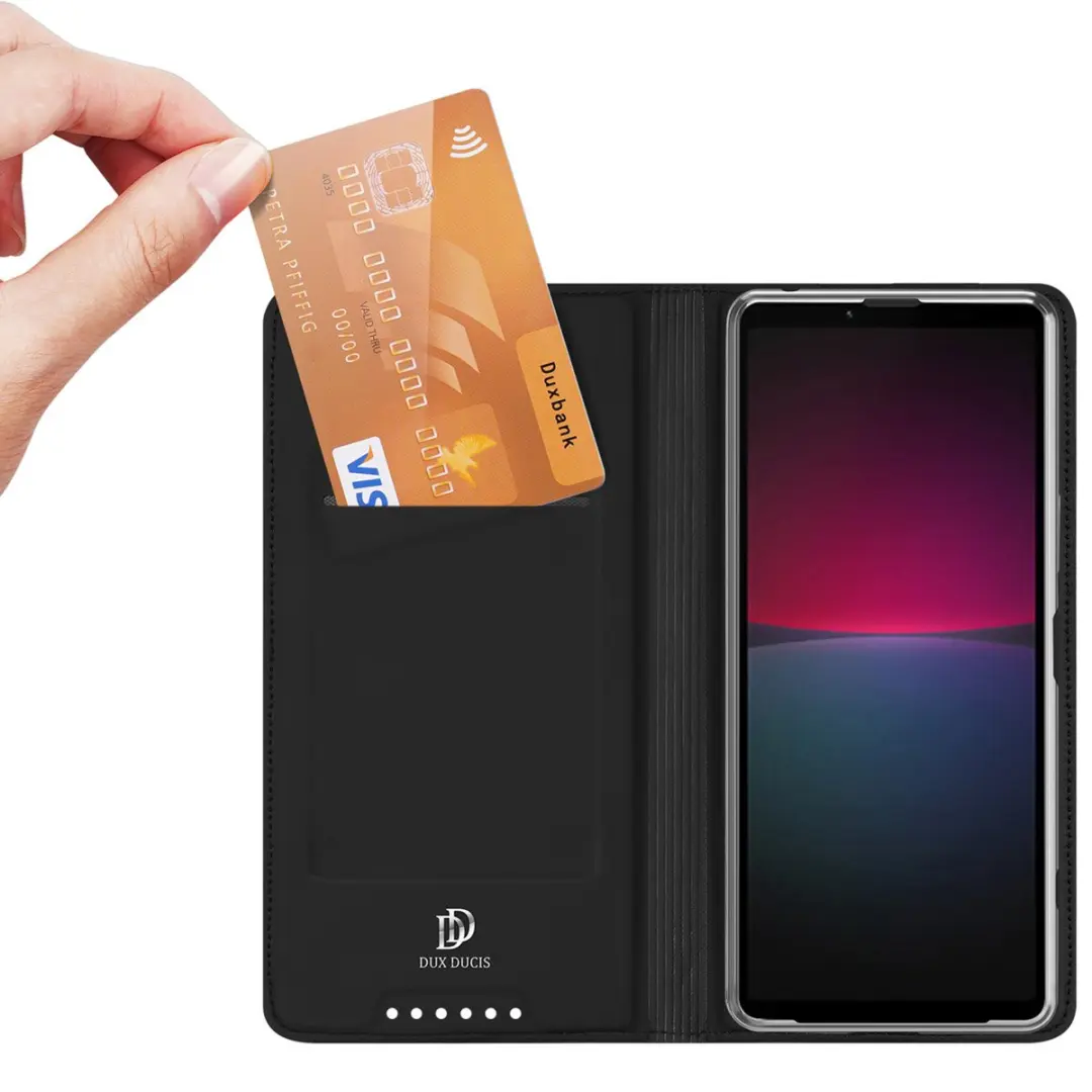 Dux Ducis SH00060111 Telefoonhoesje - Sony Xperia 10 V - Zwart