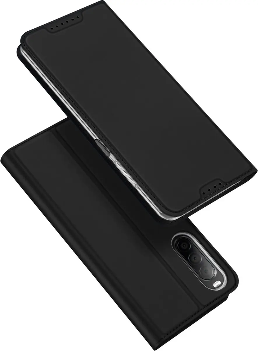 Dux Ducis SH00060111 Telefoonhoesje - Sony Xperia 10 V - Zwart