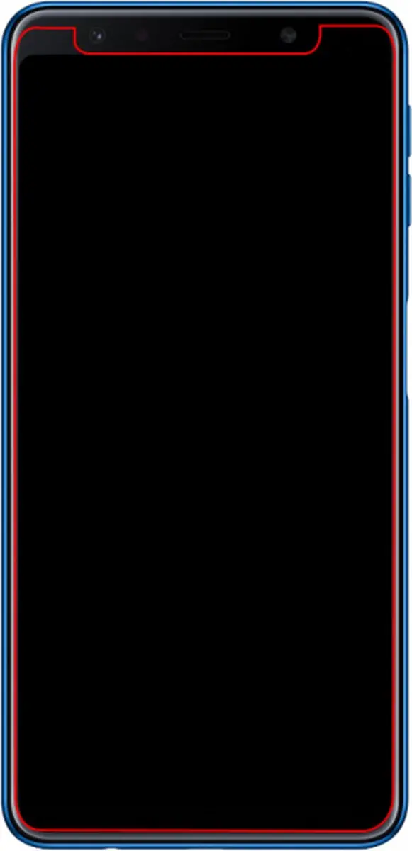 Mobilize Screenprotector Samsung Galaxy A7 (2018) - Case Friendly
