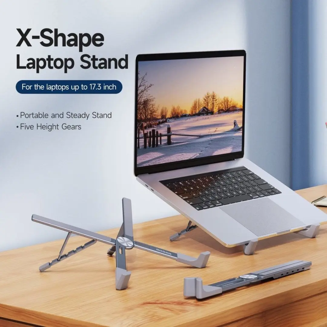 Dux Ducis Laptop/Tabletstandaard 17.3" - Grijs