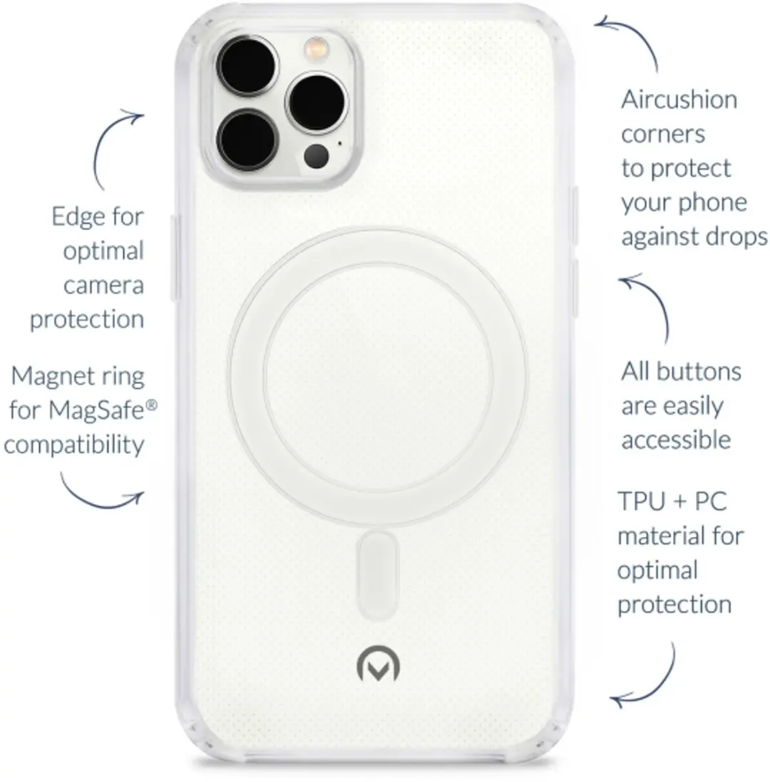 Mobilize Hybrid Pro MOB-MCHCB-PIXEL9PRO Hoesje - Google Pixel 9 Pro - Zwart
