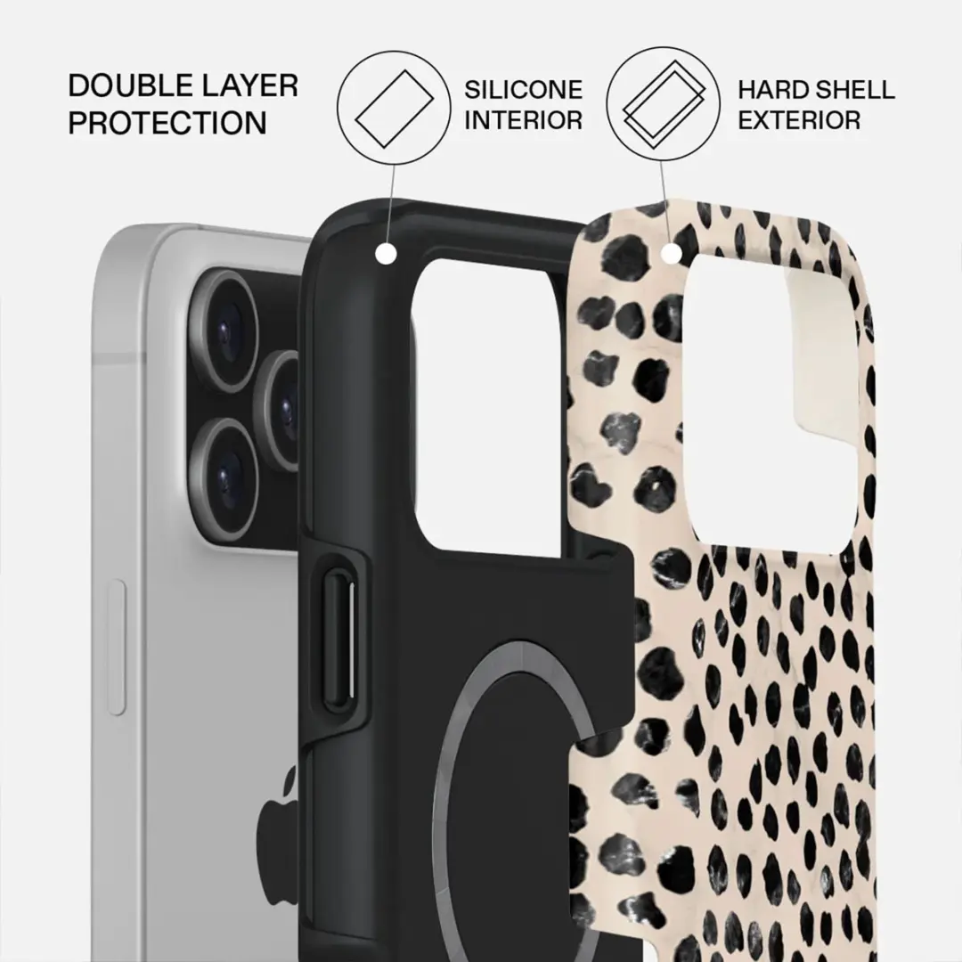 Burga Tough MagSafe Case iPhone 17 Pro Max - Almond Latte