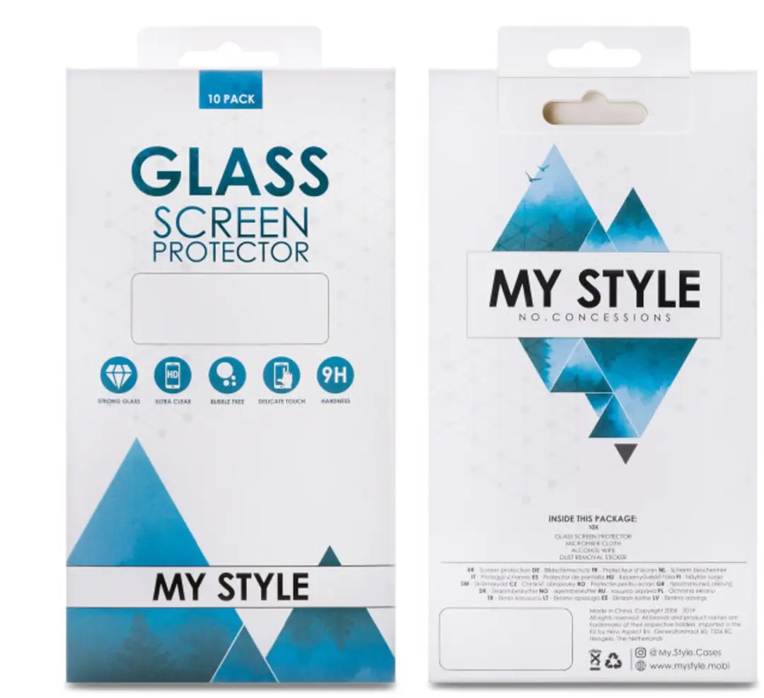 My Style Tempered Glass Screenprotector iPhone 17 Pro - 10 Stuks
