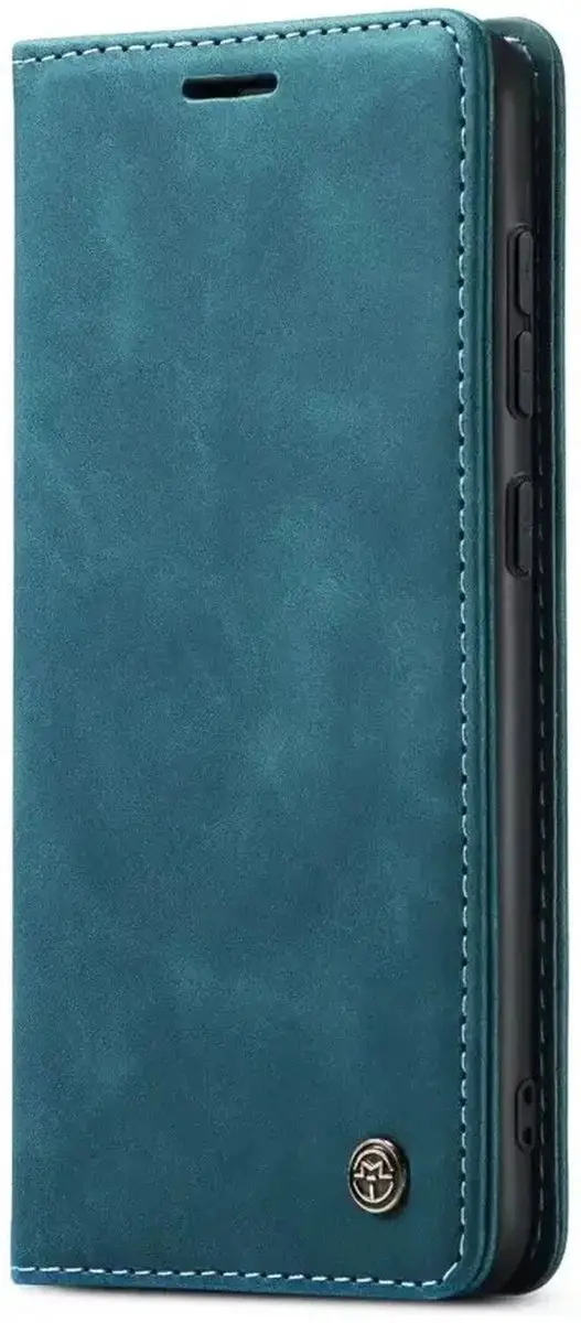Caseme 013 Hoesje Samsung Galaxy S25 - Book Case Blauw