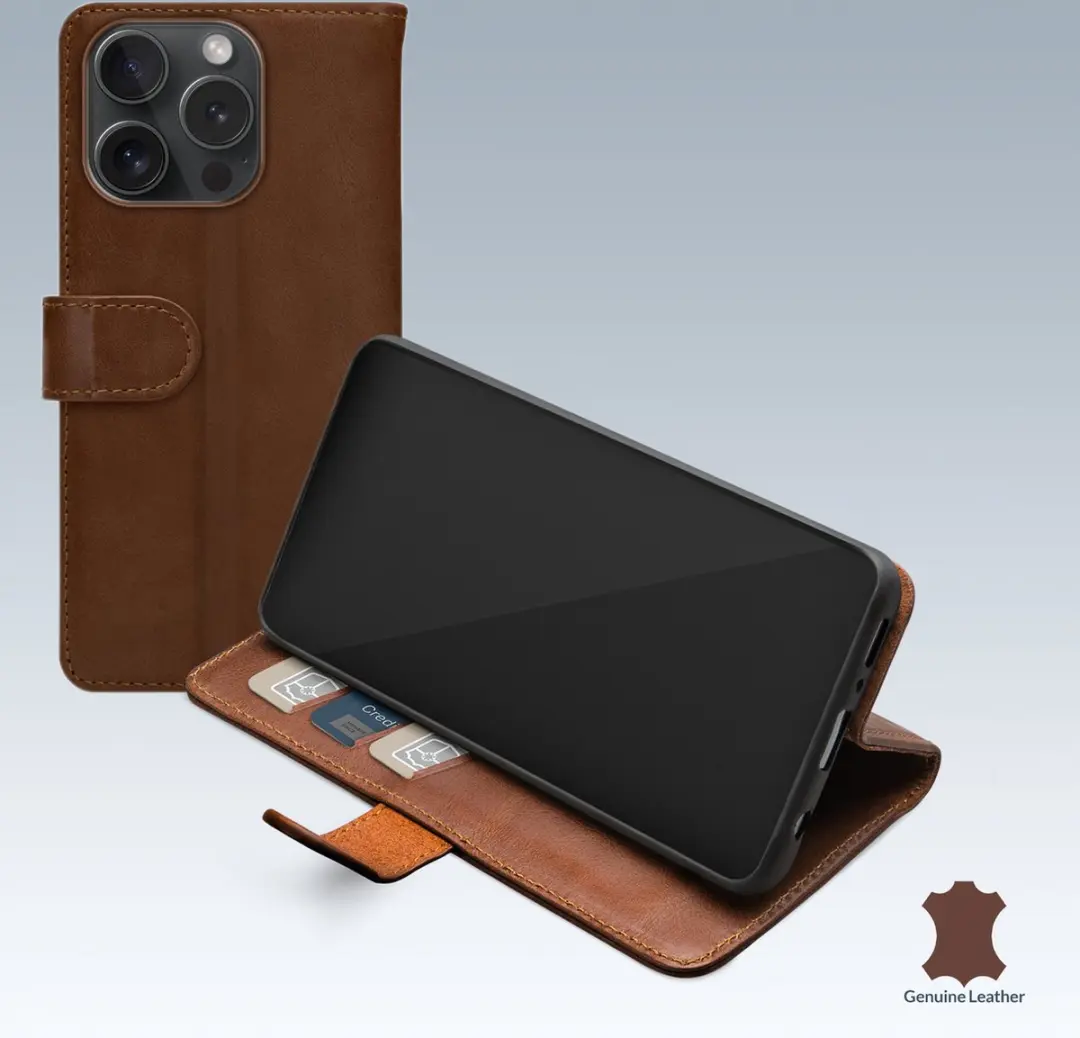 Mobilize Wallet Bookcase iPhone 15 Pro - Bruin