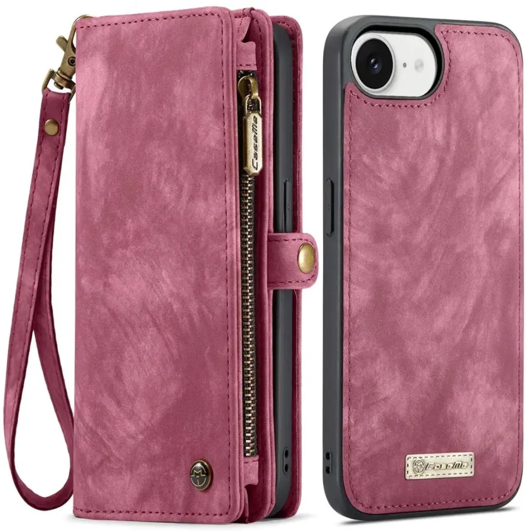 Caseme 008 iPhone 16/17 Book Case & Portemonnee