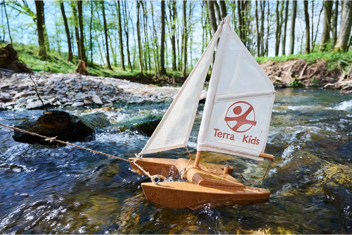 Haba Bouwpakket Catamaran Terra Kids - 2 Onderdelen - Multikleur - afbeelding 6 van 6