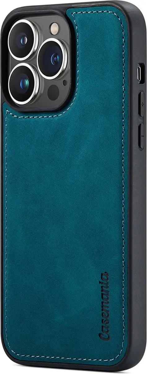 Caseme iPhone 14 Pro Hoesje - Groen - 4 Pasjes