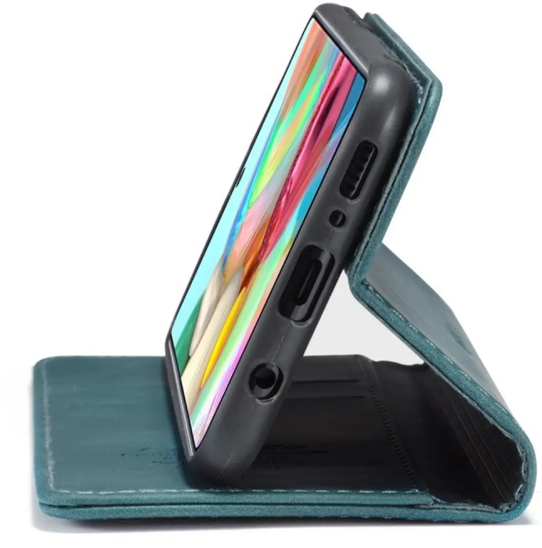 Caseme Book Case Samsung Galaxy A71 - Groen