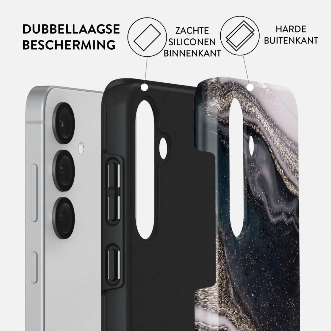 Burga Tough Backcover Samsung Galaxy S25 Magic Night