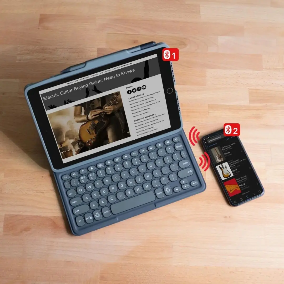 ZAGG Pro Keys Keyboard Bookcase - iPad Pro 11 2024 / Air 10.9 - Zwart