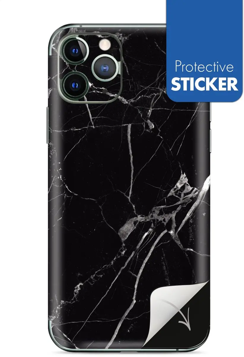 My Style PhoneSkin MSPHNSKN1110 Telefoonsticker - iPhone 11 Pro Max - Zwart