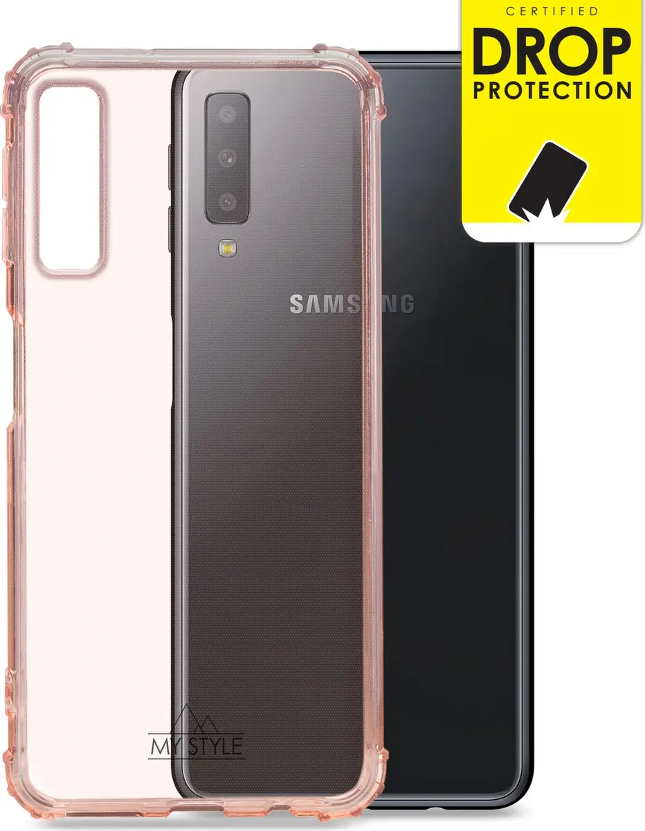My Style MSPFCS1022 Telefoonhoesje - Samsung Galaxy A7 (2018) - Roze