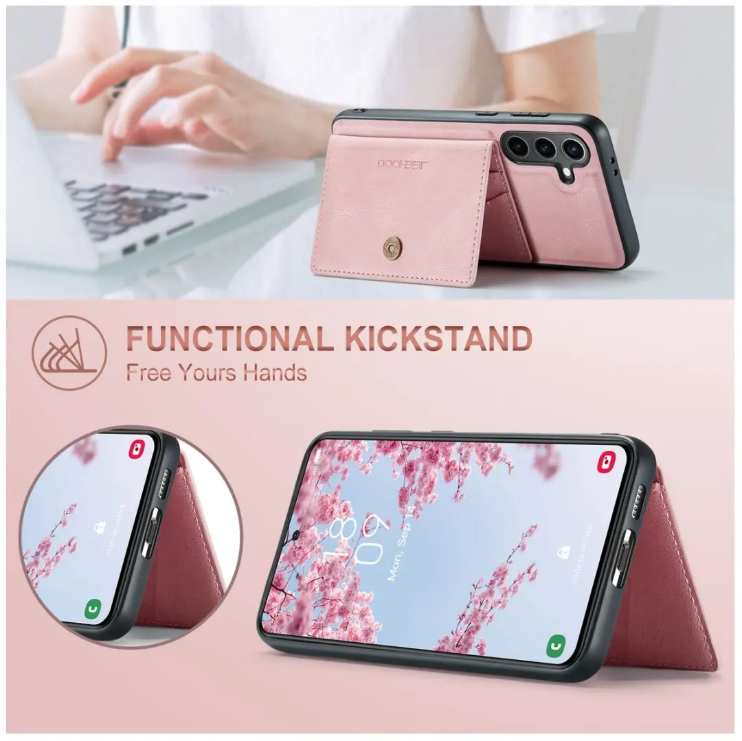 Caseme JH-01 Hoesje Samsung Galaxy S25 FE - Roze
