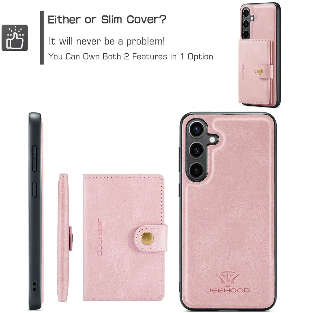 Caseme JH-01 Hoesje Samsung Galaxy S25 FE - Roze