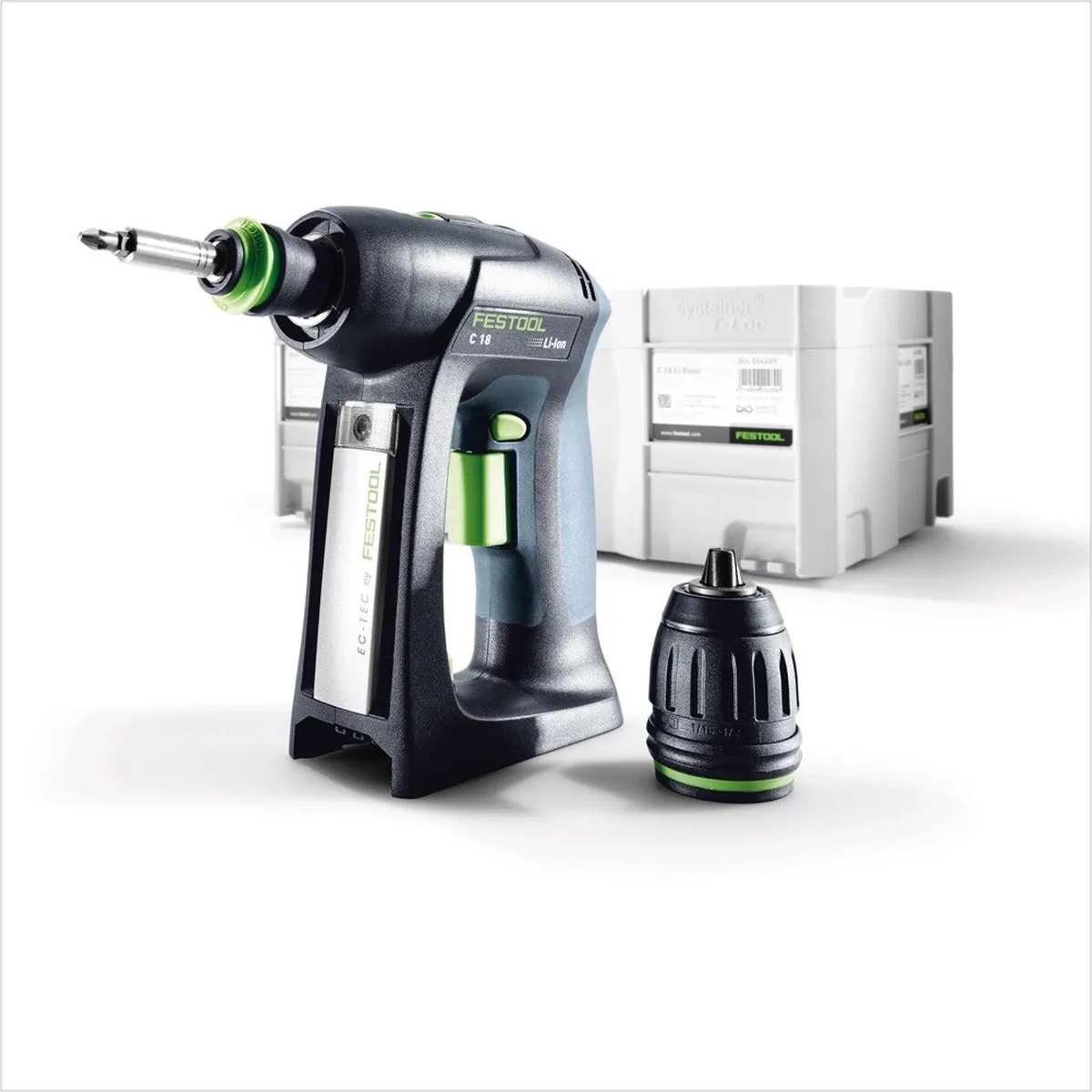 Festool C 18 Li Basic Accu Schroefboormachine 574737 - afbeelding 6 van 6