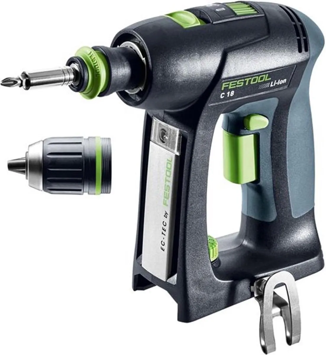 Festool C 18 Li Basic Accu Schroefboormachine 574737 - afbeelding 4 van 6