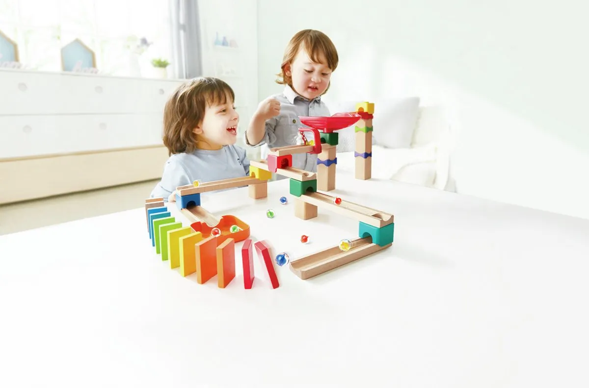 Hape Crazy Rollers Stapelbaan - afbeelding 6 van 6