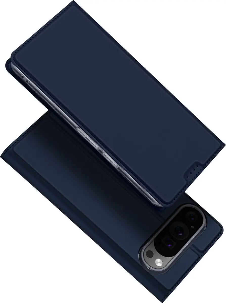 Dux Ducis Telefoonhoesje Google Pixel 9 Pro XL - Book Case - Donkerblauw - SH00076810