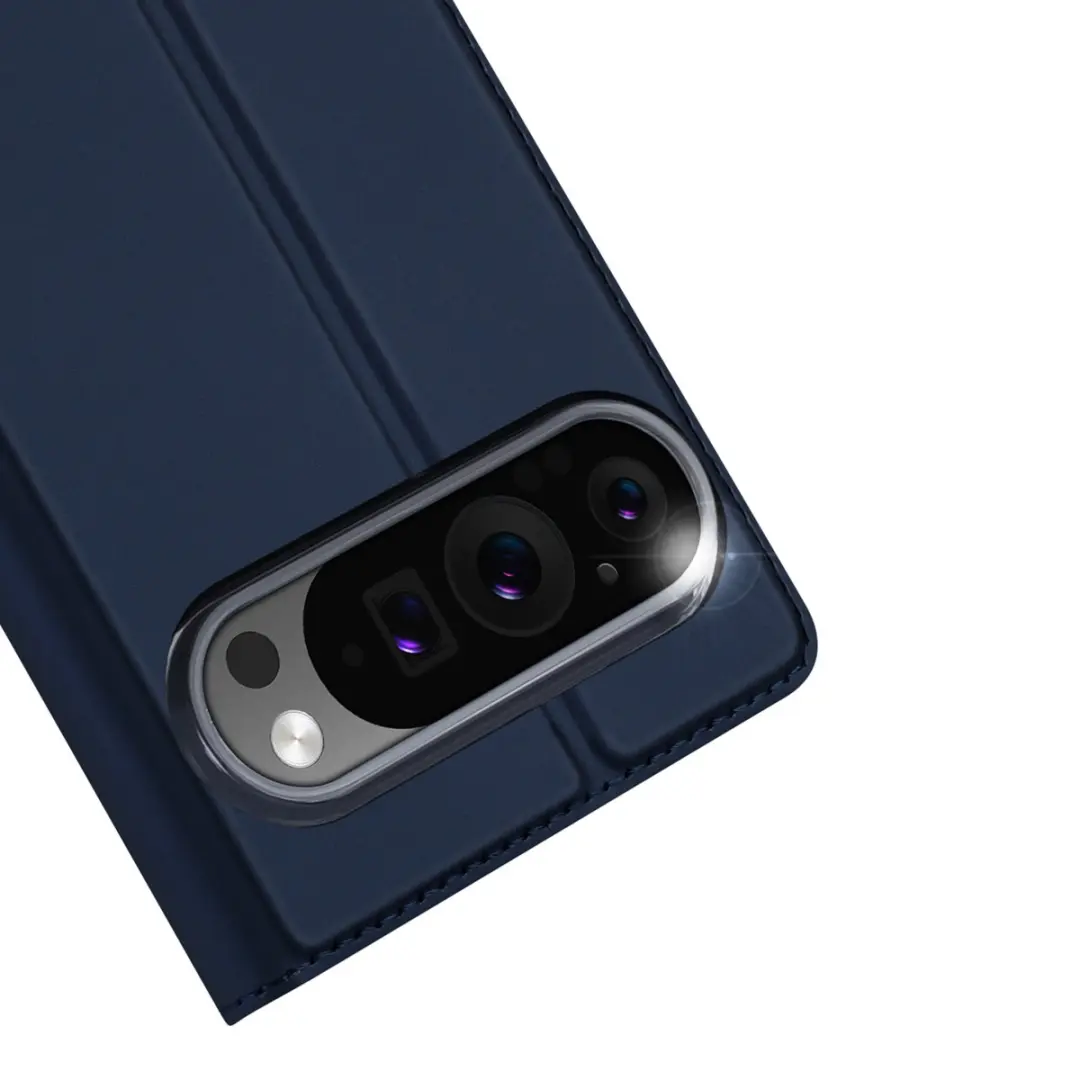 Dux Ducis Telefoonhoesje Google Pixel 9 Pro XL - Book Case - Donkerblauw - SH00076810