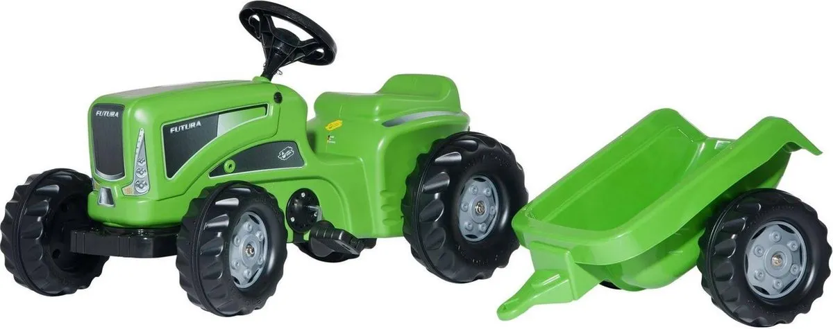 Rolly Toys Kiddy Futura Tractor - Groen